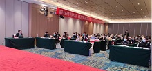 1月21日，王勝輝講師在濟南為國有企業(yè)招標采購人員分享主題為“國有企業(yè)采購招標全流程全要素管理與操作及非招標方式采購代理服務(wù)規(guī)范應用專題”培訓班講座